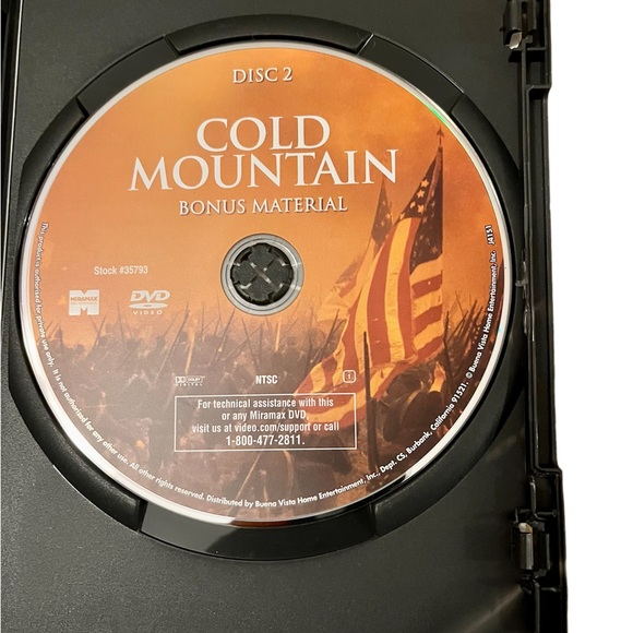 Cold Mountain DVD - Two Disc Pack - Picture 3 of 3